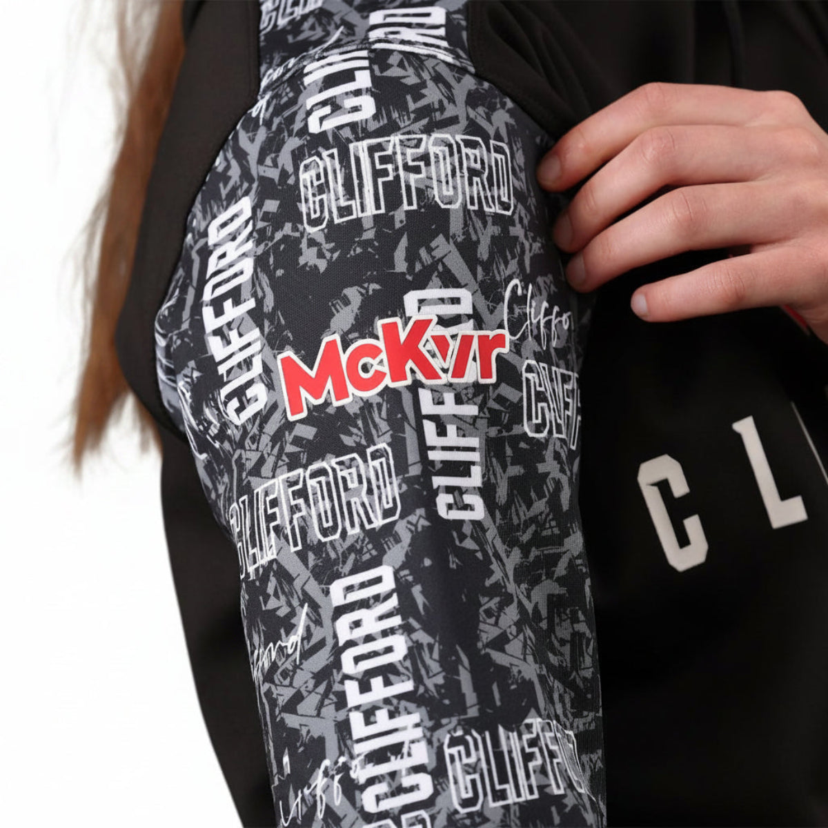 McKeever Clifford Kids Poly Hoodie Black