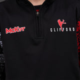 McKeever Clifford Kids Q Zip Top Black