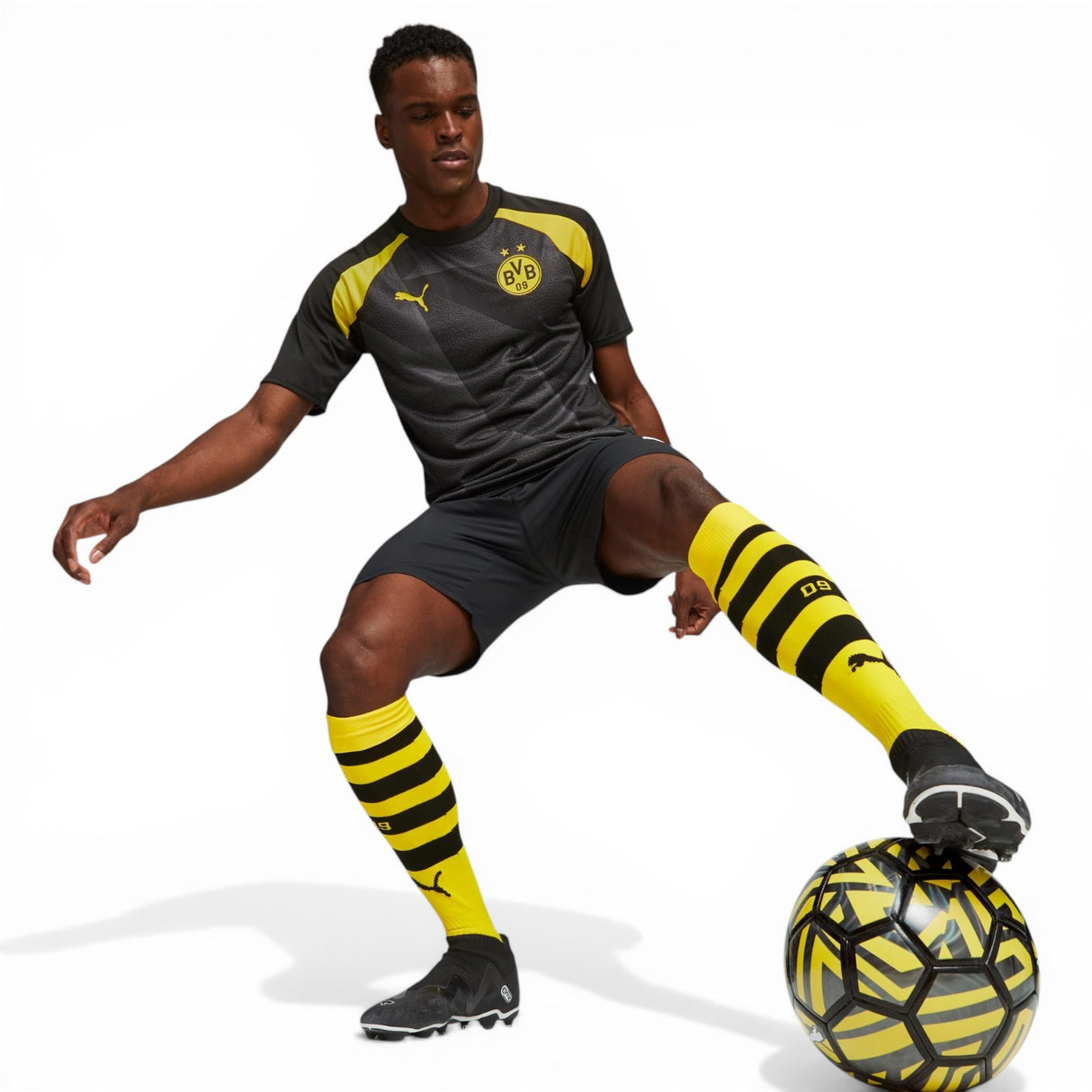 Puma BVB Prematch SS Jersey Yellow