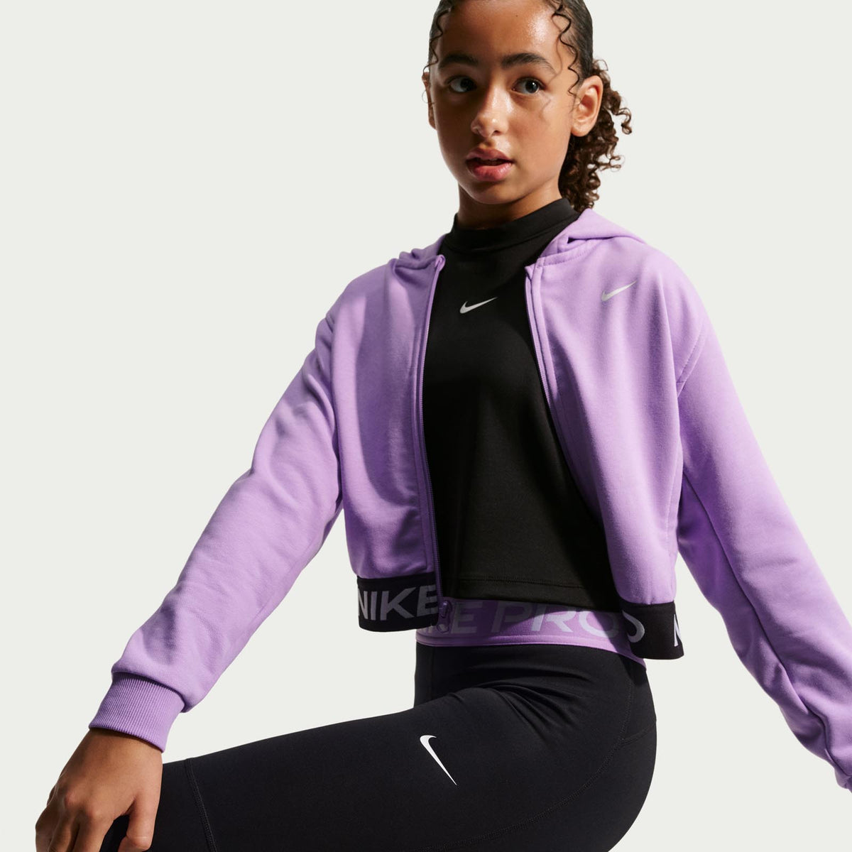 Nike Girls NP DF Tight OP Black