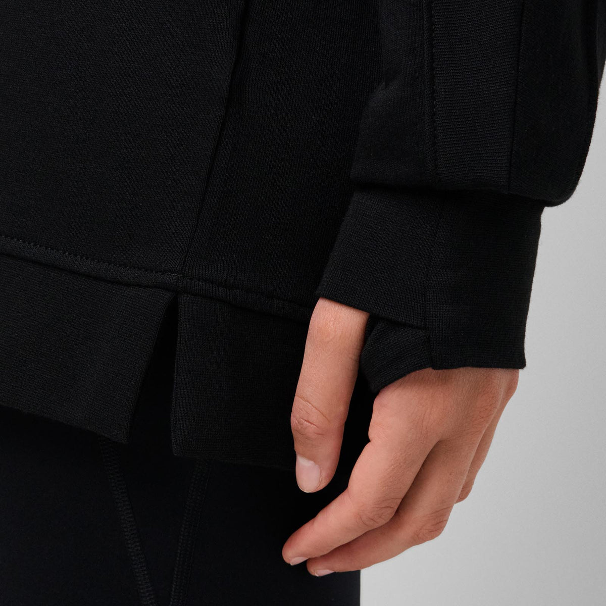 Sweaty Betty After Class Long Sweat Blk