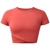 Sweaty Betty All Day Wrap T Shirt Red