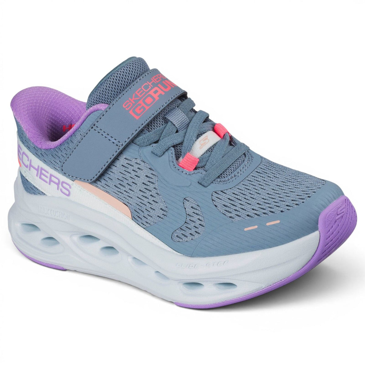 Skechers Max Cushion Glide Step Jr G Blu