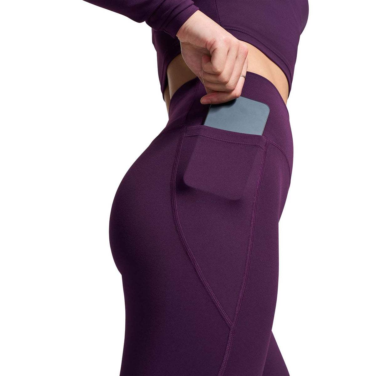 UA Wms Motion Legging Purple