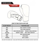 adidas Power 100 16oz Boxing Glove Bk/Wh