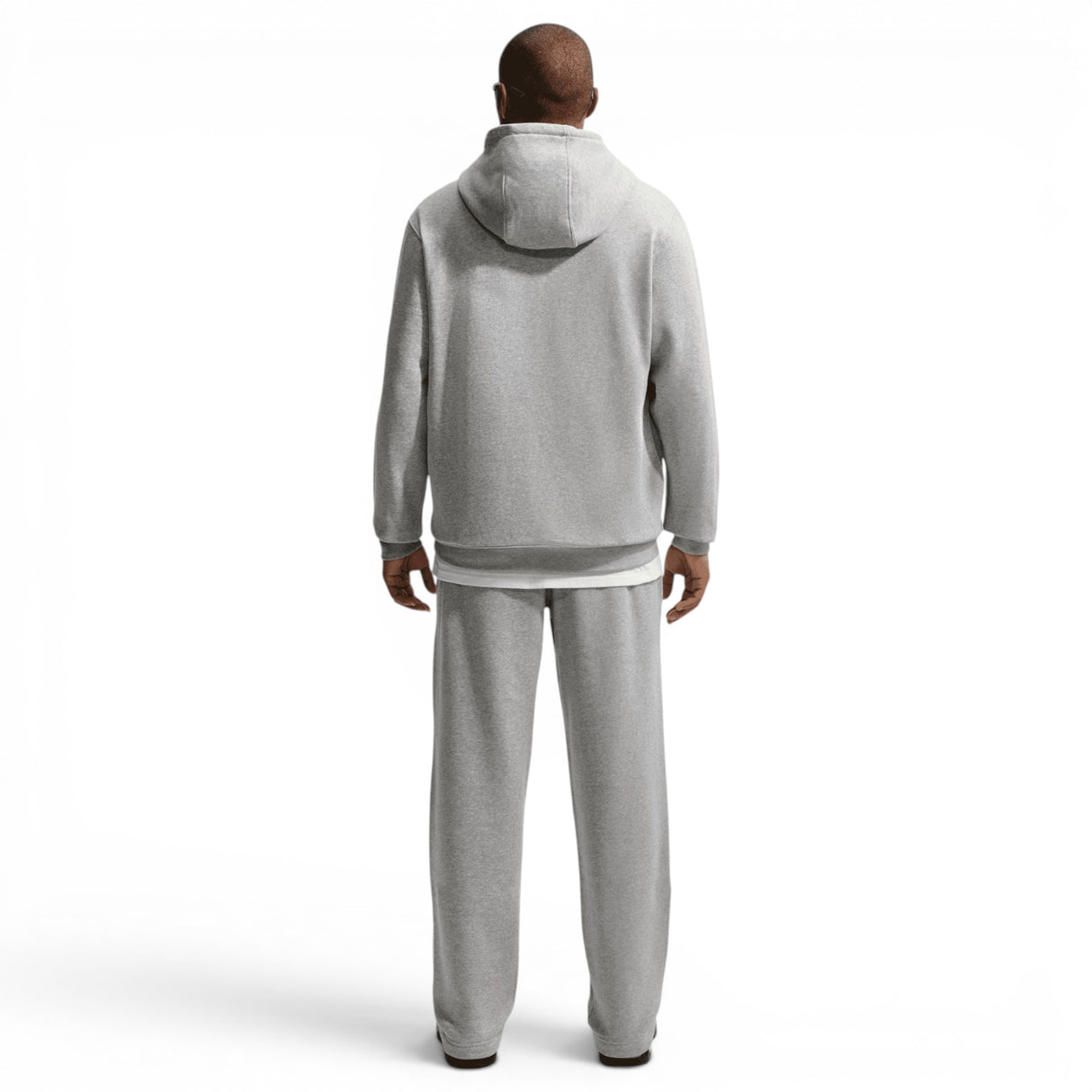 Nike Mens Club BB PO Hoodie Grey