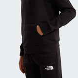 TNF GIRL TEEN DOME LIGHT HOODIE Black