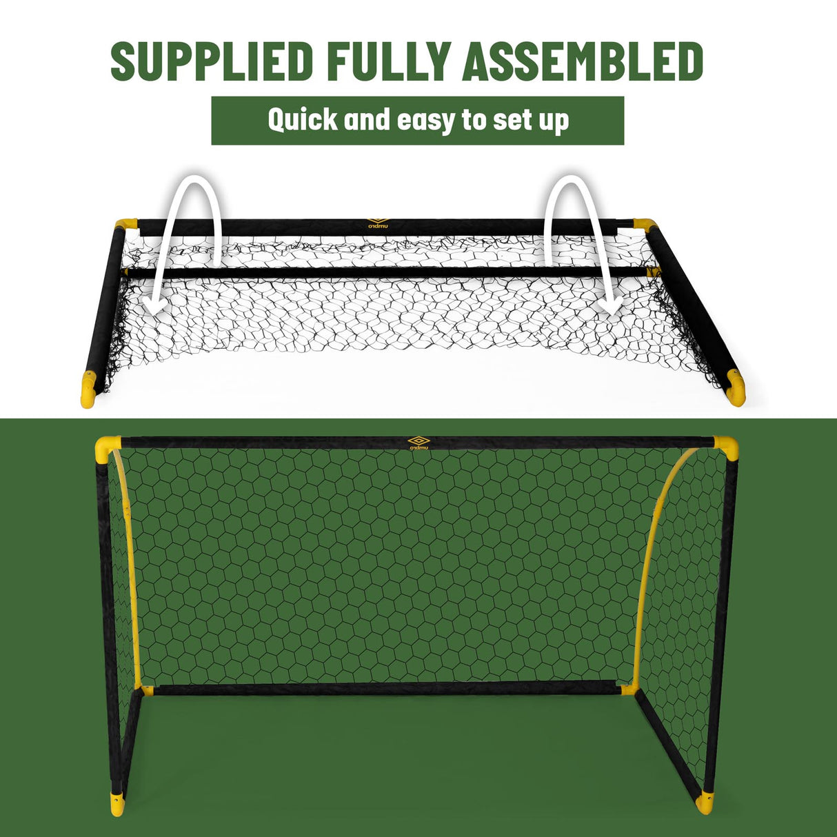 Umbro 180 x 91cm Football Goal Post
