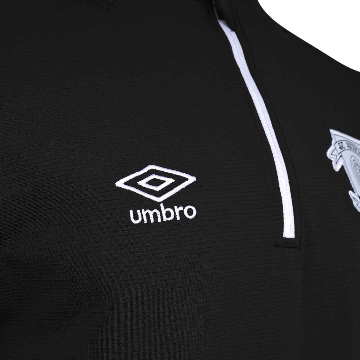 Umbro St Patricks Ath 26 QZ Top Black