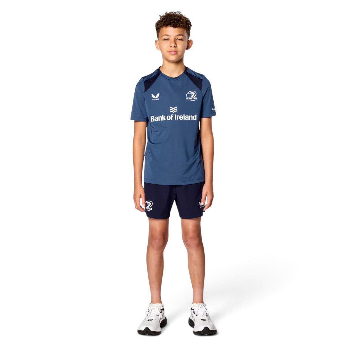 Castore Leinster 26 Kids SS Tee Navy