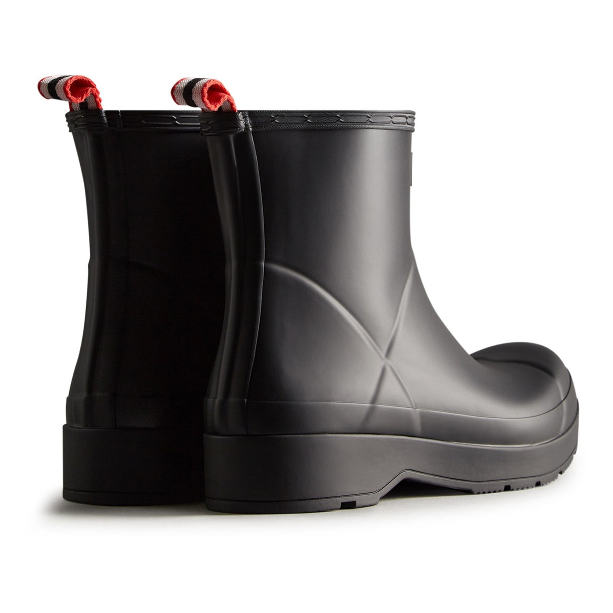 Hunter Mens Original Play Short Wellington Boots Black