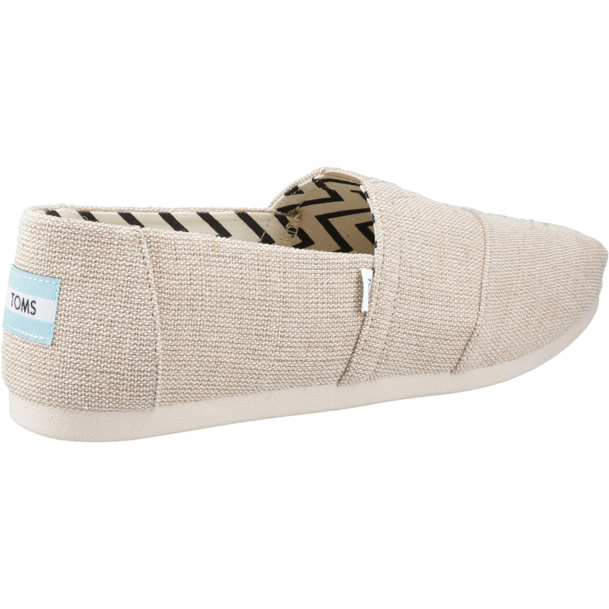 TOMS Mens Alpargata Shoes Natural Undyed