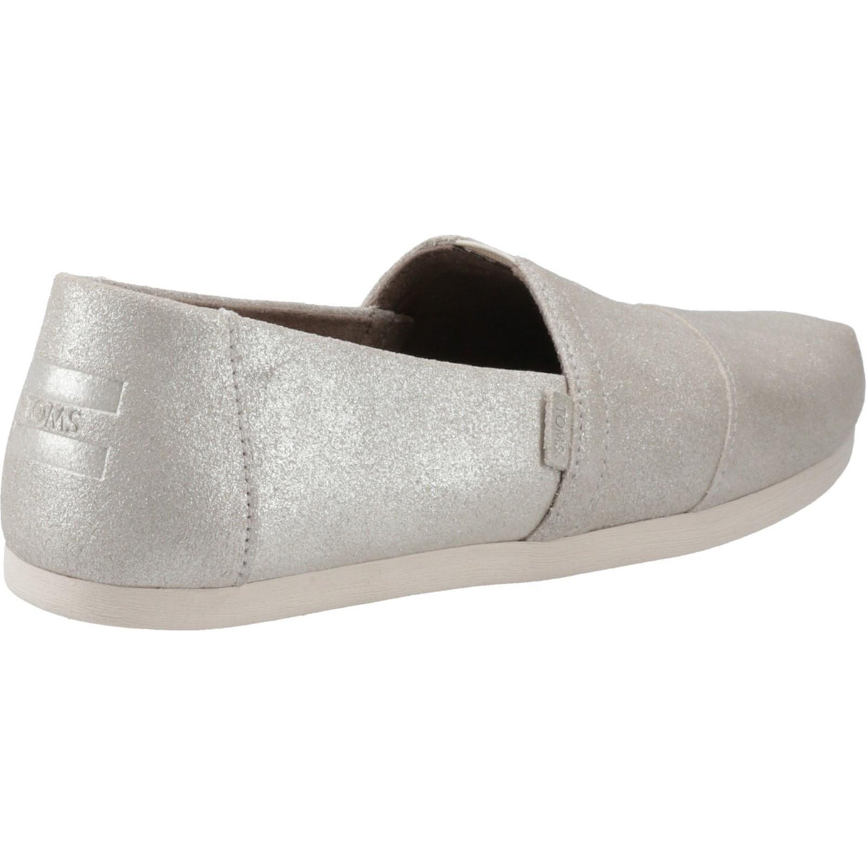 TOMS Womens Alpargata with Cloudbound Shoe Silver