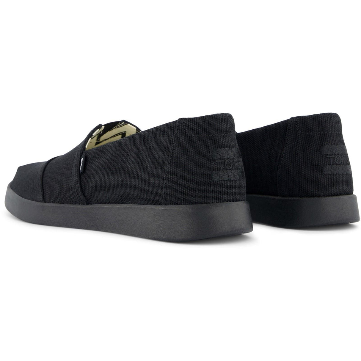 TOMS Womens Alpargata Plus Shoe Black/Black
