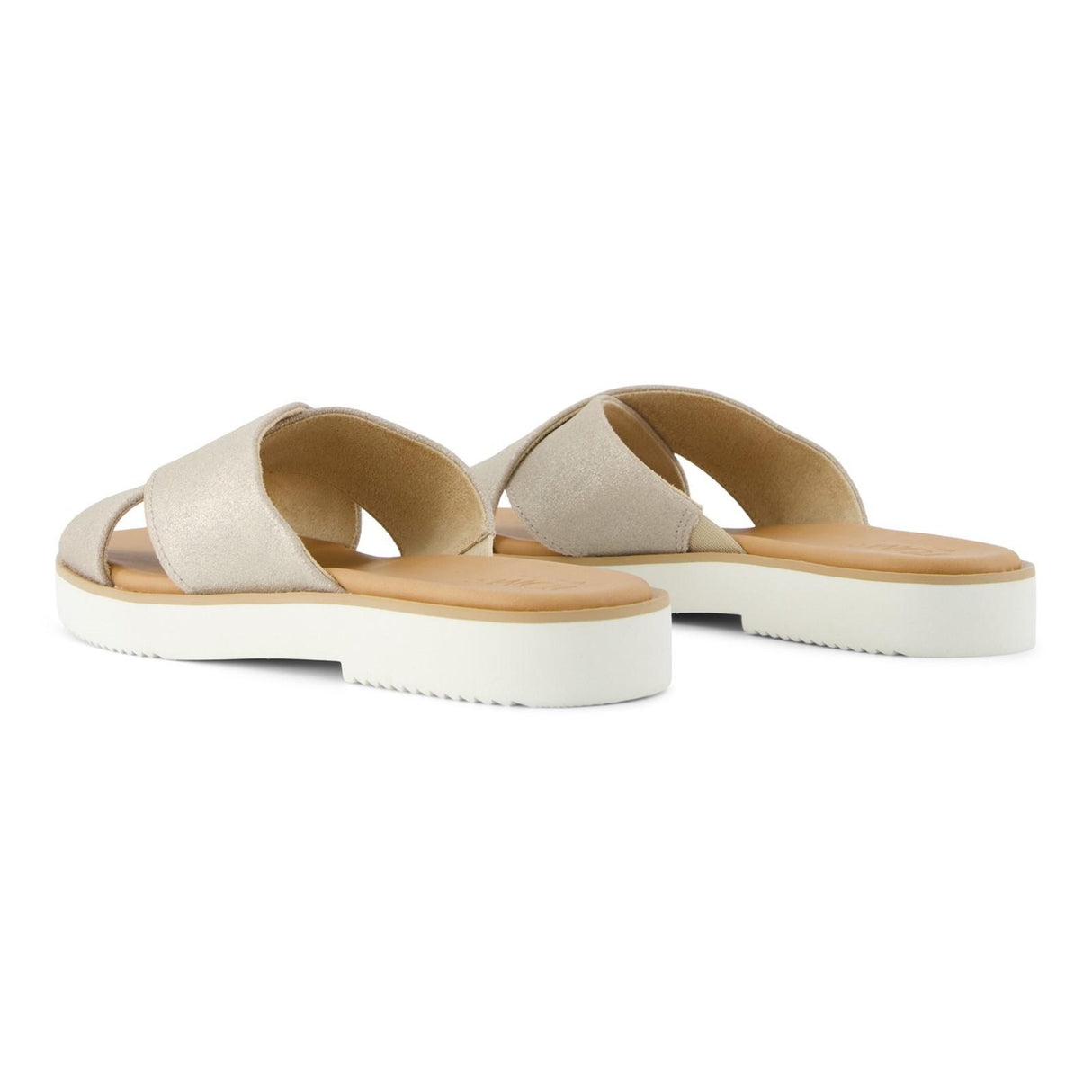 TOMS Womens Mae Crossover Sandal Champagne