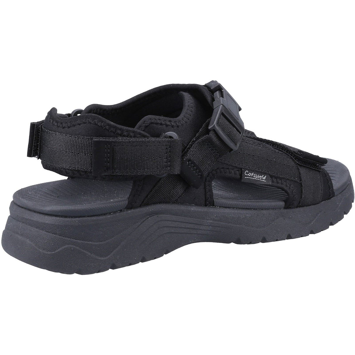Cotswold Mens Buckland Sandal Black
