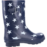 Cotswold Womens Badminton Wellington Boot Star