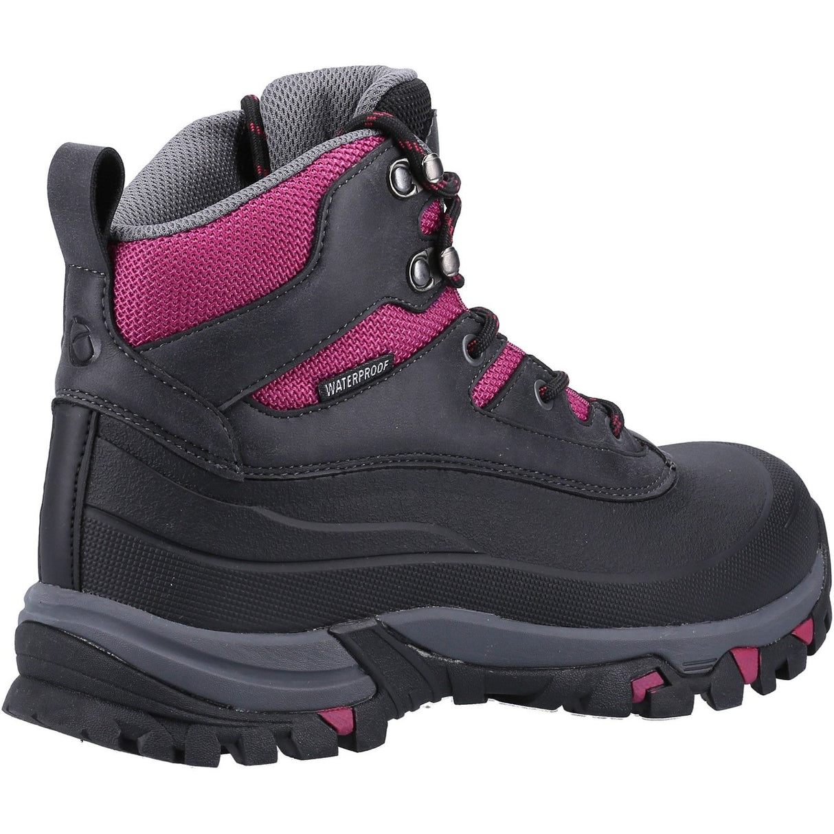 Cotswold Womens Calmsden Hiking Boots Grey/Berry