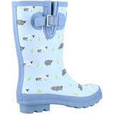Cotswold Womens Farmyard Mid Wellington Sheep