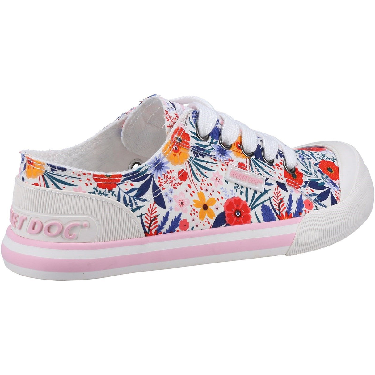 Rocket Dog Womens Jazzin Malden Floral Shoes White/Multi