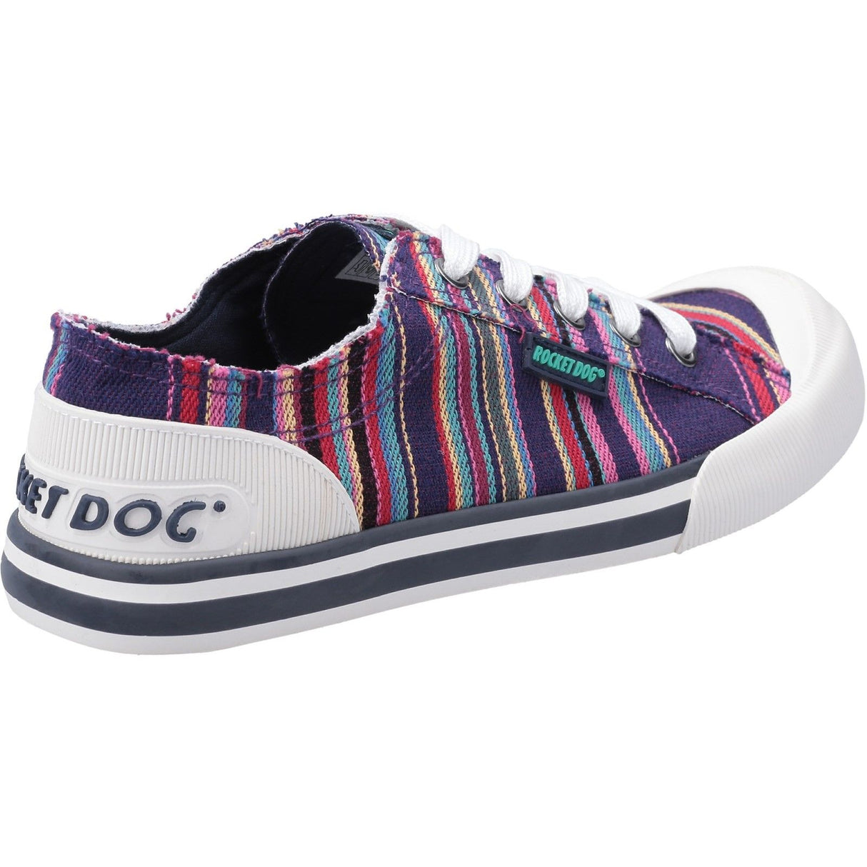 Rocket Dog Womens Jazzin Trainer Purple Multi