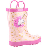Cotswold Infant Kids Puddle Waterproof Pull On Boot Unicorn