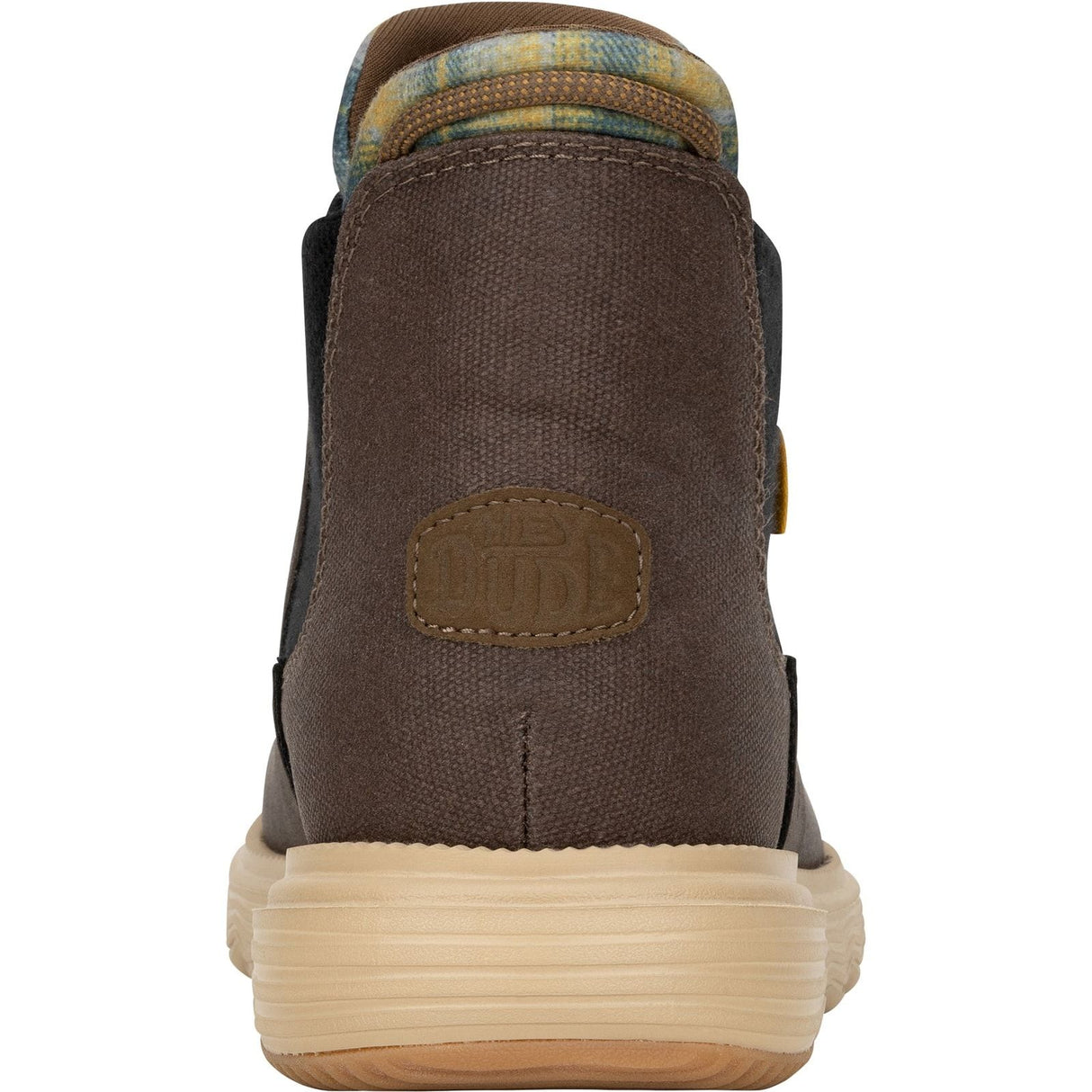 HEYDUDE Mens Branson Classic Boots Desert Brown