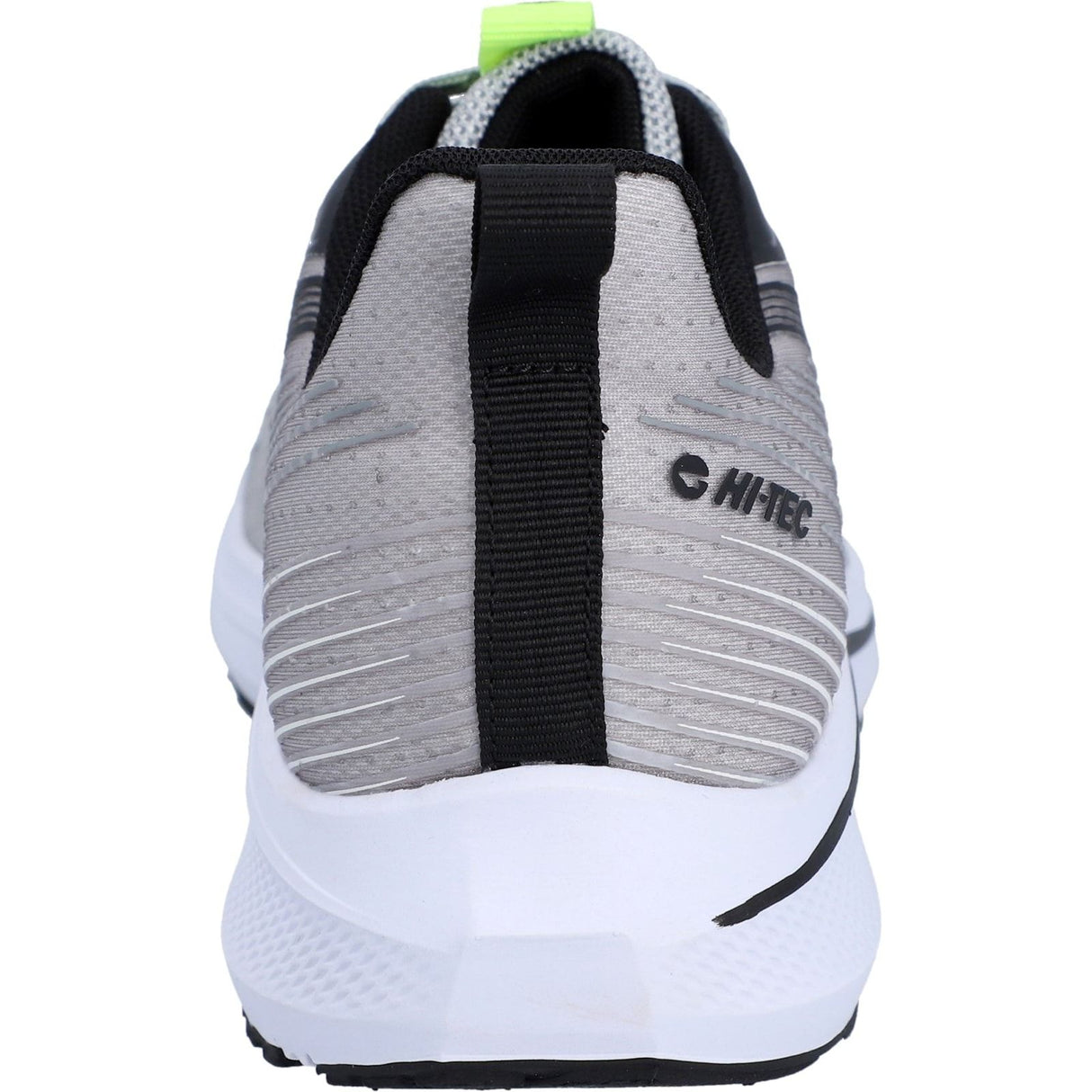 Hi-Tec Mens Santorini Trainers Cool Grey/Black/Acid Lime