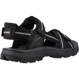 Hi-Tec Mens Sierra Sandal Black/Grey/Orange