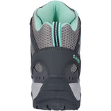 Hi-Tec Womens Jaguar Mid Boots Charcoal/Graphite/Cool Grey