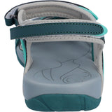 Hi-Tec Womens Savanna II Sandal Dark Moss/Aquatic Wave