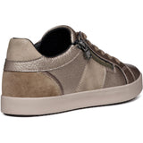 Geox Womens D BLOMIEE E SNEAKERS Taupe