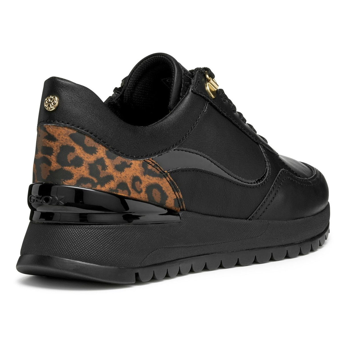 Geox Womens D DESYA A SNEAKERS Black