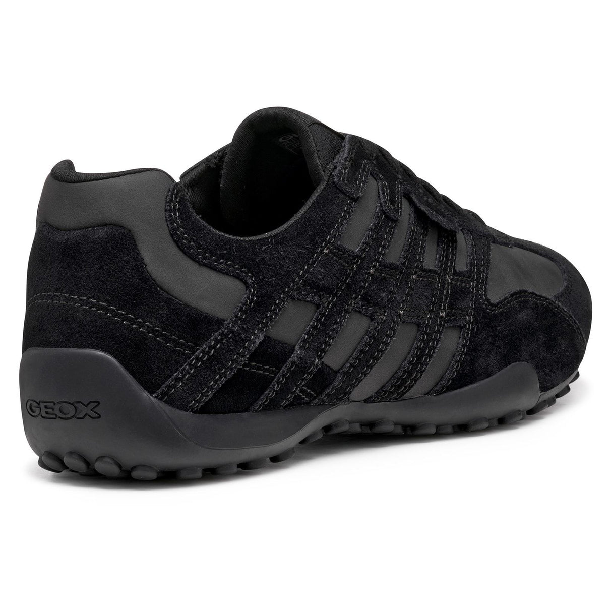 Geox Unisex U SNAKE ORIGINAL SNEAKERS Black