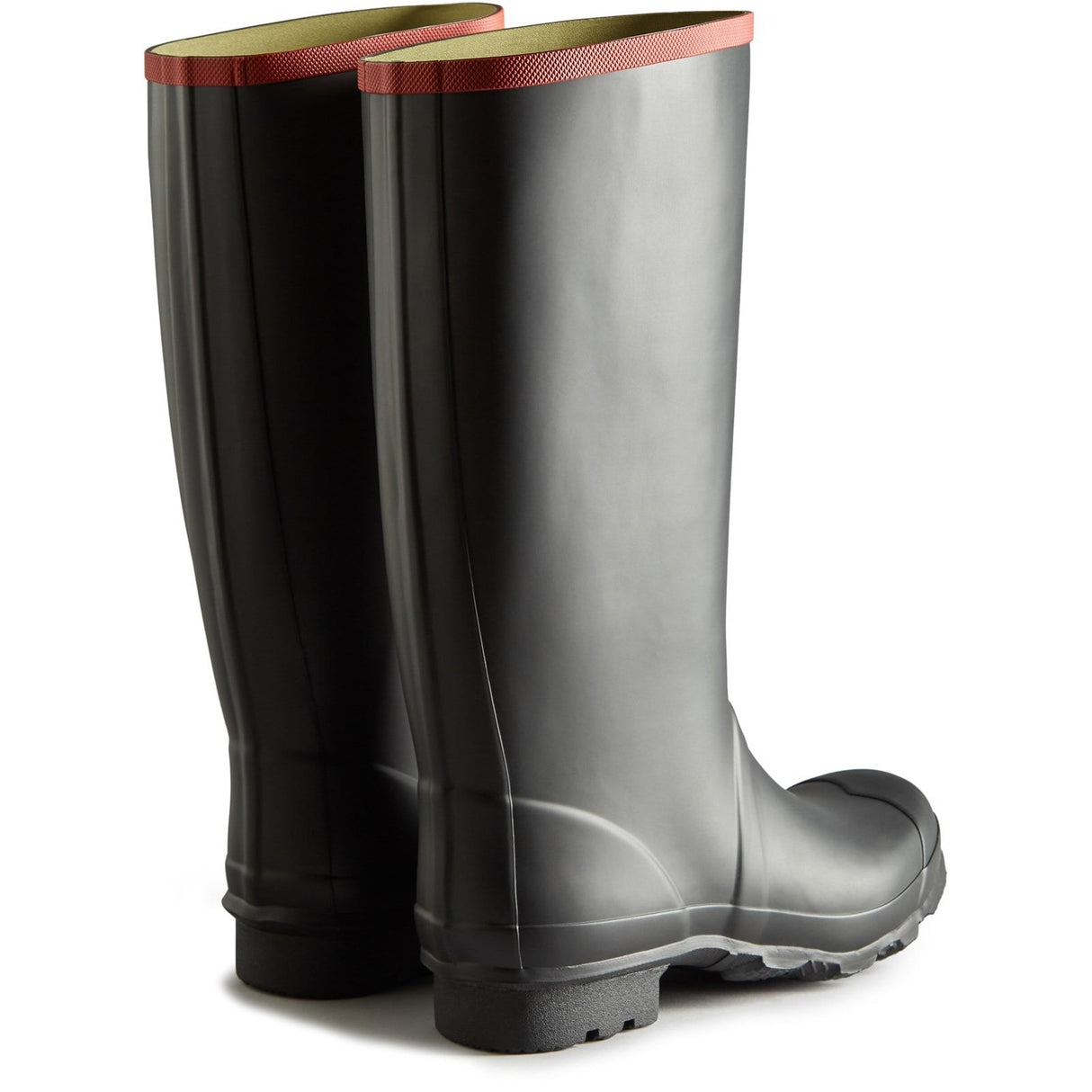 Hunter Unisex Argyll Full Knee Wellington Black