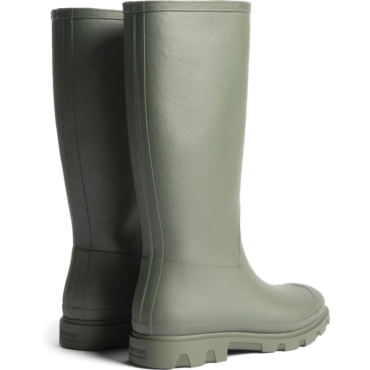 Hunter Mens Downpour Tall Insulated Boot Dark Olive