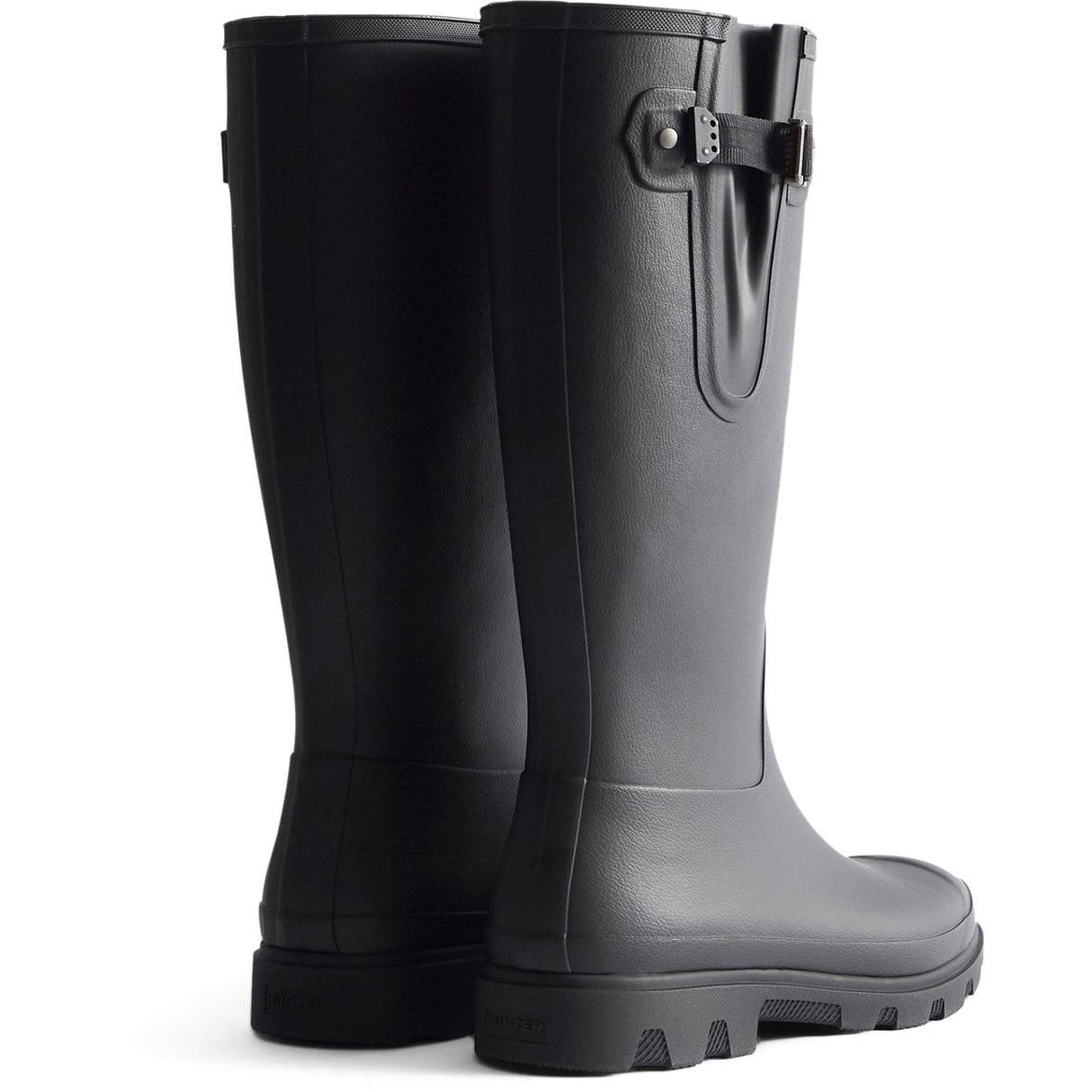 Hunter Mens Downpour Adjustable Boot Black