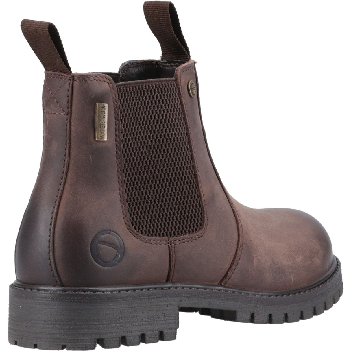 Cotswold Junior Kids Aston Pull On Dealer Boot Brown