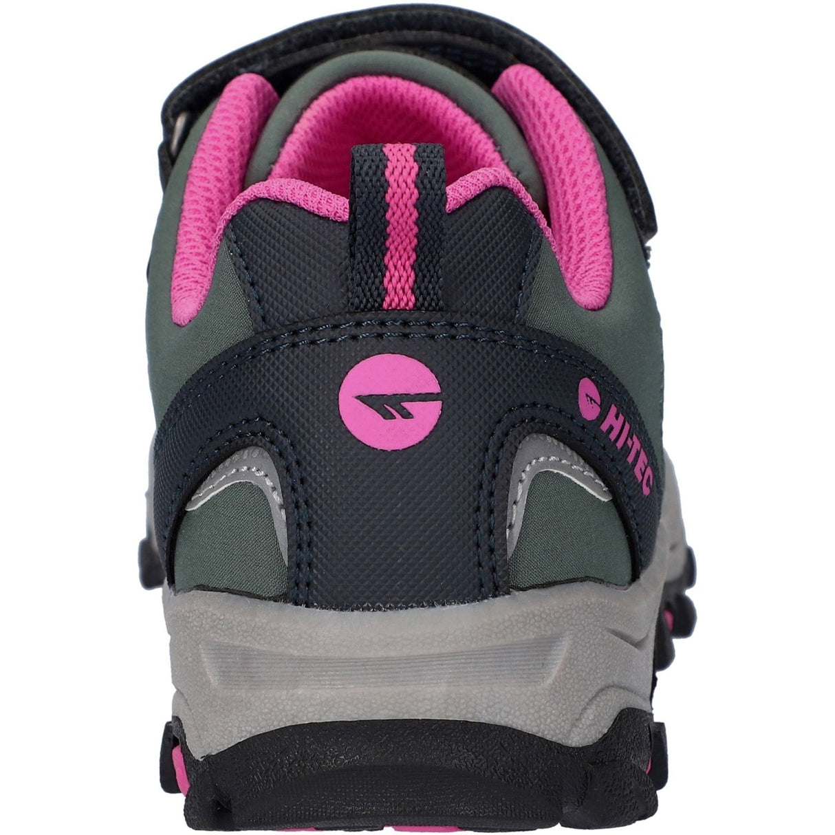 Hi-Tec Girls Blackout Low Boots Dark Forest/India Ink/Pink