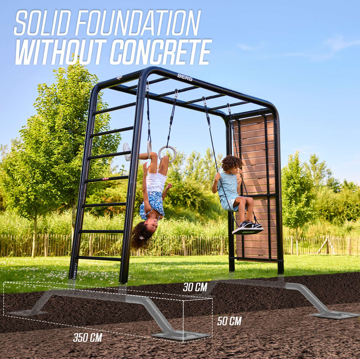 BERG PlayBase Medium + Swing Set
