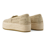 TOMS Womens Valencia Espadrille Champagne