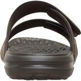 HEYDUDE Mens Wave 2 Strap Slide Major Brown