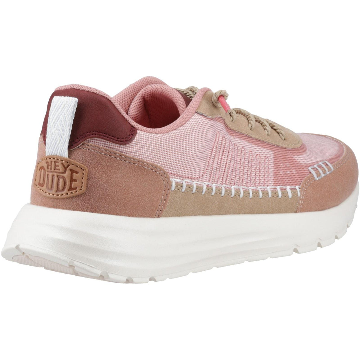 HEYDUDE Womens Sirocco Alta Boho Trainer Rose Pink