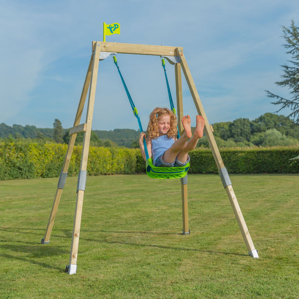 TP Toys Forest Acorn Growable Swing Set with Quadpod