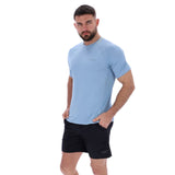 Ted Baker Sport Mens HARRISON Aeroflow Training T-Shirt Light Blue