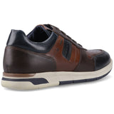 Pod Mens Arrow Casual Shoe Navy/Tan