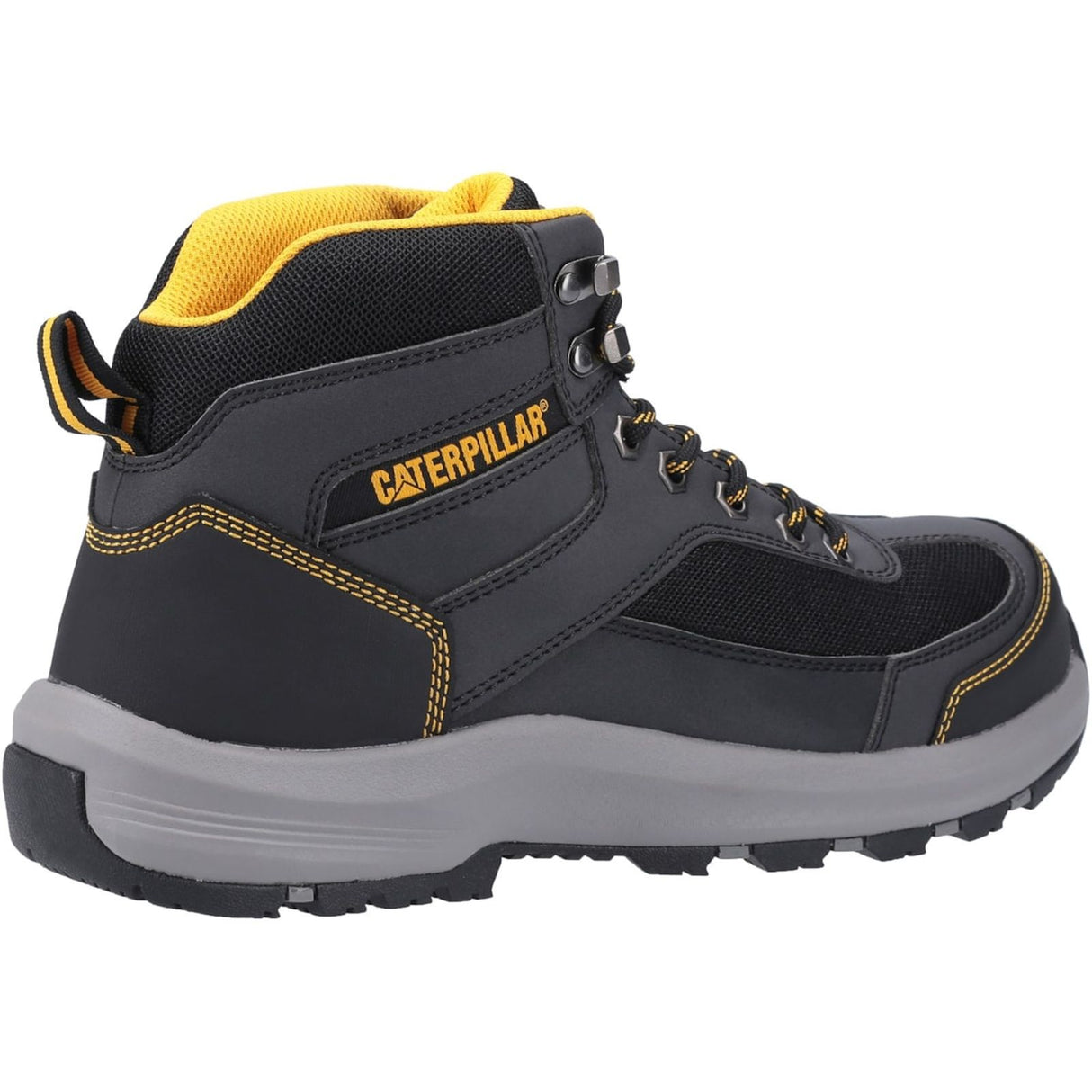 Caterpillar Mens Elmore Mid Safety Hiker Grey