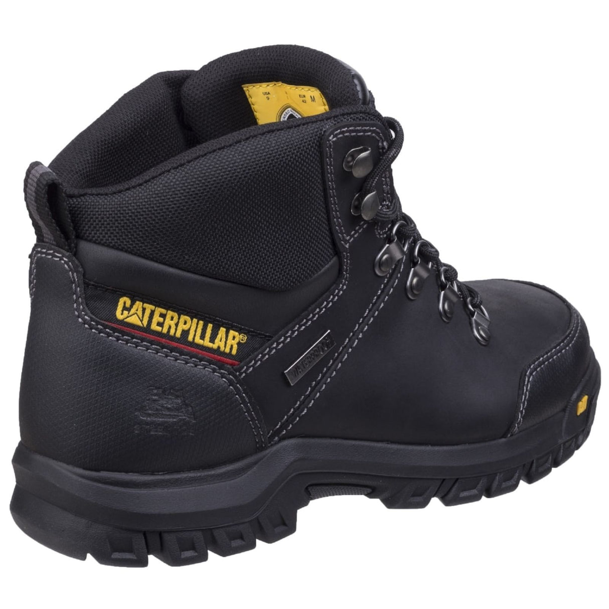 Caterpillar Mens Framework Safety Boot ST S3 WR HRO SRA Black
