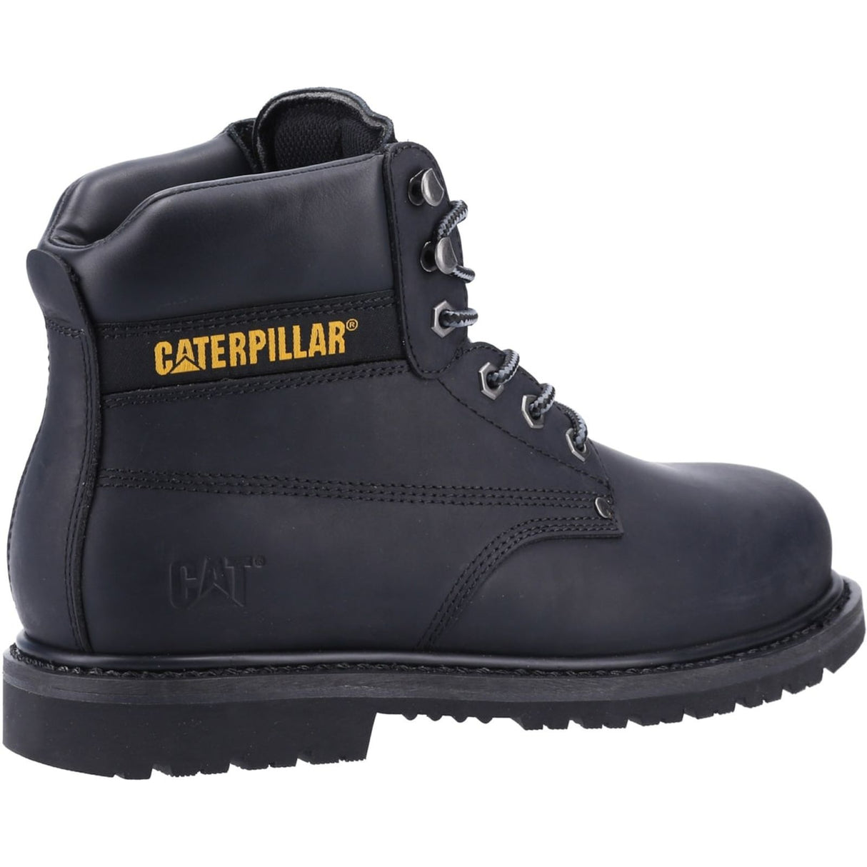 Caterpillar Mens Powerplant S3 GYW Safety Boot Black