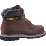 Caterpillar Mens Powerplant GYW Safety Boot Brown